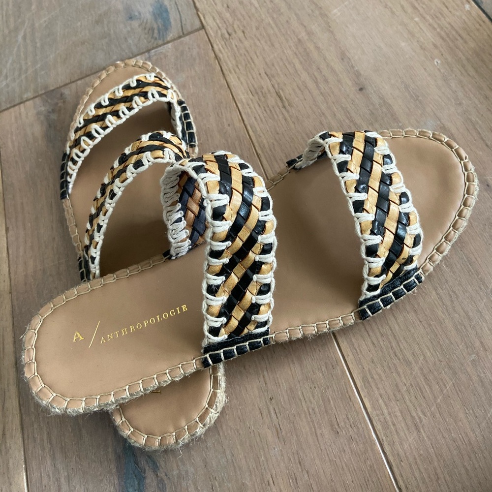 Brand new Anthropology sandals. Size 7